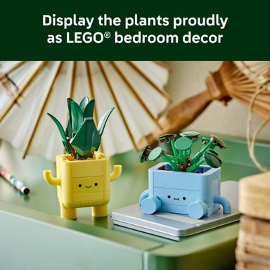 LEGO FLORES 10349 BOTANICALS PLANTAS FELICES ARTIFICIAL JUGUETE DE CONSTRUCCIÓN 217 PZS - 7