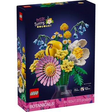 LEGO FLORES 10347 BOTANICALS JUGUETE DE CONSTRUCCIÓN DE RAMO SOLEADO PEQUEÑO 373 PZS - 2