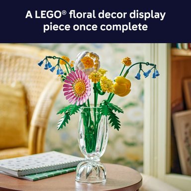 LEGO FLORES 10347 BOTANICALS JUGUETE DE CONSTRUCCIÓN DE RAMO SOLEADO PEQUEÑO 373 PZS - 5