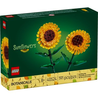 LEGO FLORES 40524 BOTANICALS JUGUETE DE CONSTRUCCIÓN DE GIRASOLES PARA NIÑOS 191 PZS - 2
