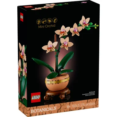 LEGO FLORES 10343 BOTANICALS SET DE CONSTRUCCIÓN DE ORQUÍDEAS ORQUÍDEA ARTIFICIAL 274 PZS - 2