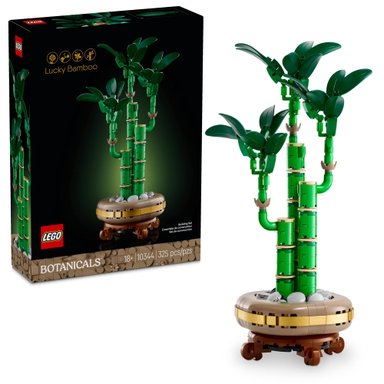 LEGO FLORES 10344 BOTANICALS SET DE CONSTRUCCIÓN DE BAMBU DE LA SUERTE 325 PZS - 1