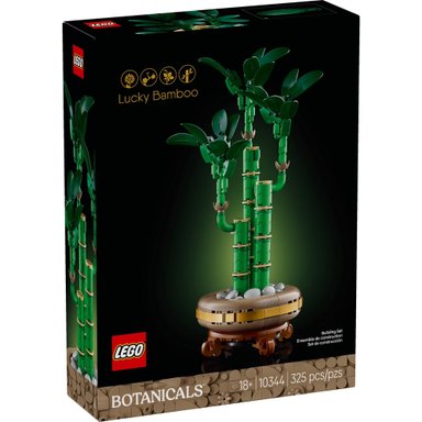 LEGO FLORES 10344 BOTANICALS SET DE CONSTRUCCIÓN DE BAMBU DE LA SUERTE 325 PZS - 2