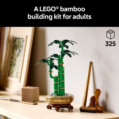 LEGO FLORES 10344 BOTANICALS SET DE CONSTRUCCIÓN DE BAMBU DE LA SUERTE 325 PZS - 3