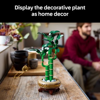 LEGO FLORES 10344 BOTANICALS SET DE CONSTRUCCIÓN DE BAMBU DE LA SUERTE 325 PZS - 6