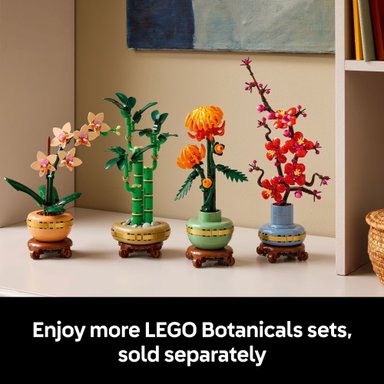 LEGO FLORES 10344 BOTANICALS SET DE CONSTRUCCIÓN DE BAMBU DE LA SUERTE 325 PZS - 7