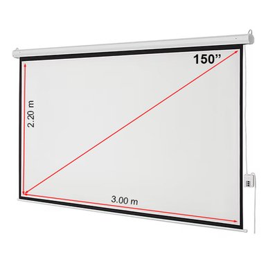 ECRAN ELÉCTRICO 150' - 6