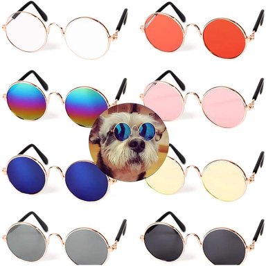 LENTES REDONDOS PARA MASCOTAS - 2