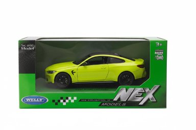 AUTO BMW M4 ESCALA 1:34:39 - WELLY - PERÚ - 4