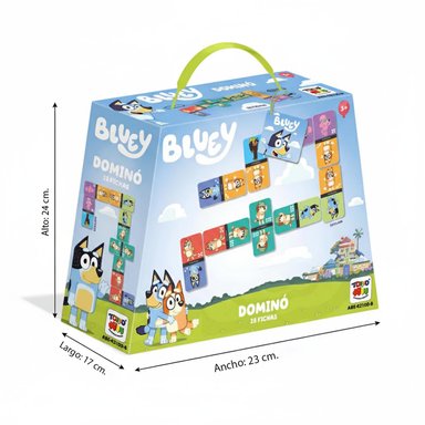 JUEGO DE MESA - DOMINO - BLUEY - PERÚ - 5