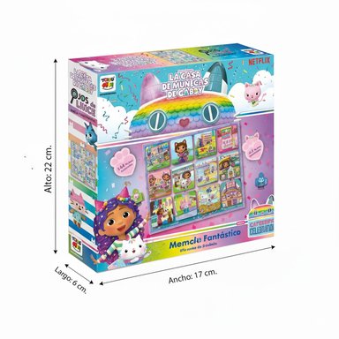 JUEGO EDUCATIVO DE MEMORIA - MEMORICE 60 PIEZAS - GABBY - PERÚ - 6