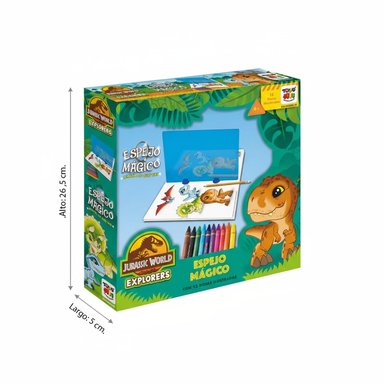 JUEGO EDUCATIVO ESPEJO MÁGICO - JURASSIC - PERÚ - 4