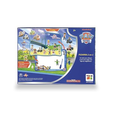 JUEGO EDUCATIVO PIZARRA 2 EN 1 - PAW PATROL - PERÚ - 7