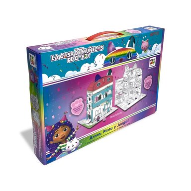 CASA PARA ARMAR, PINTAR Y JUGAR (CHICA) – GABBY’S DOLLHOUSE - PERÚ - 5