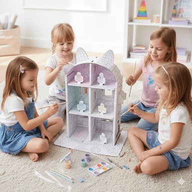 CASA PARA ARMAR, PINTAR Y JUGAR (CHICA) – GABBY’S DOLLHOUSE - PERÚ - 6