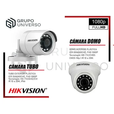 KIT 3 CÁMARA SEGURIDAD HIKVISION 10020203013 VIGILANCIA FULL HD 1080P DISCO COMPLETO 500 GB - 3