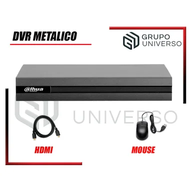 KIT 4 CÁMARA SEGURIDAD DAHUA 13020404004 40MTS MAYOR ALCANCE FULLHD + DISCO 2 TB - 3
