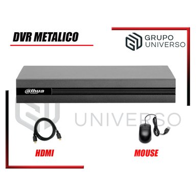 KIT 5 CÁMARA SEGURIDAD DAHUA 13020405006 40MTS MAYOR ALCANCE FULL HD + DISCO P2P 2 TB - 3