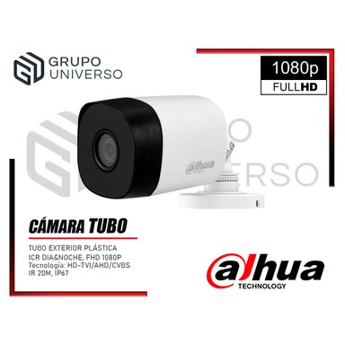 KIT 4 CÁMARA SEGURIDAD DAHUA 13020604003 EXTERIOR FULL HD 1080P + DISCO 1 TB - 4