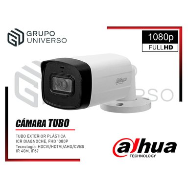 KIT 16 CÁMARA SEGURIDAD DAHUA 13020616039 40M LARGO ALCANCE EXTERIOR 1080P DISCO 1 TB - 4