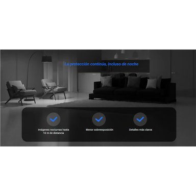 CÁMARA EZVIZ INALÁMBRICA H6C PRO 1080P VISIÓN 360° BOTÓN LLAMADA + SD 128 GB - 4