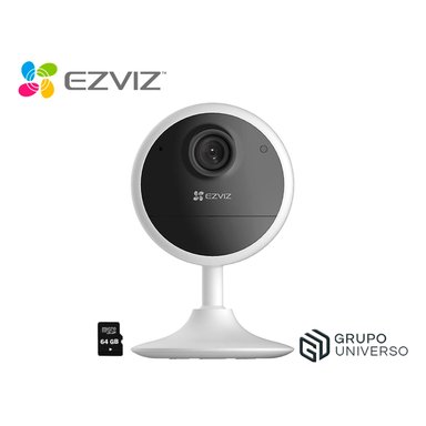 CÁMARA EZVIZ CB1 1080P INALÁMBRICA INTERIOR CB1 FULL HD CON BATERIA + SD 64 GB - 1