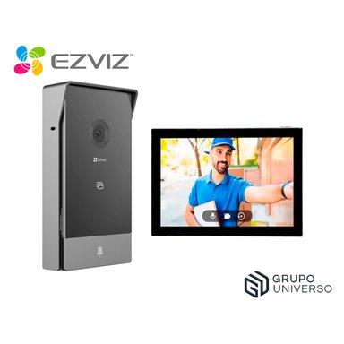 ACCESORIOS SEGURIDAD EZVIZ HP7 2K BLANCO VIDEOPORTERO INTELIGENTE EXTERIOR LCD 7 - 1