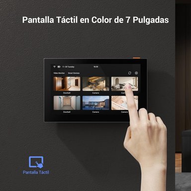 MONITOR EZVIZ SD7 NEGRO TÁCTIL INTELIGENTE - 6