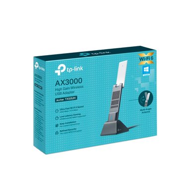 ADAPTADOR TP-LINK ARCHER TX50UH USB WIFI 6 AX3000 - 2
