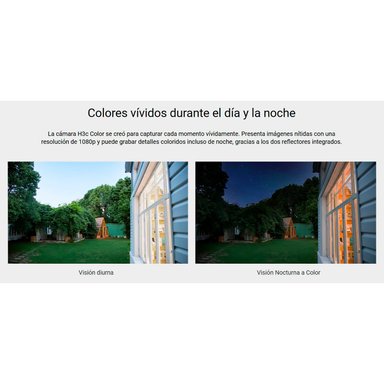 KIT CÁMARA SEGURIDAD EZVIZ H6C + H3C FULL HD 360 AUDIO 2VÍAS DETECCIÓN MOVIMIENTO VISIÓN NOCTURNA - 4