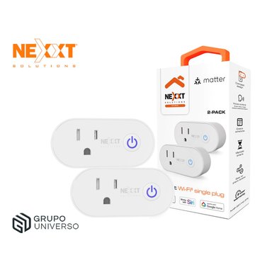 ENCHUFE SMART NEXXT NHP-S611M PACK 2 CERTIFICACIÓN MATTER CONTROL VOZ - 1