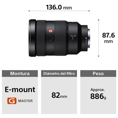 SONY LENTE ZOOM ESTÁNDAR G MASTER SEL2470GM - 3
