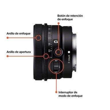 SONY LENTE PRIME ESTÁNDAR G SEL50F25G - 6