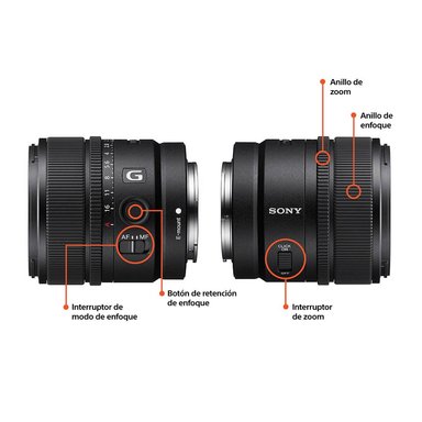 LENTE PRIME GRAN ANGULAR | MONTURA E APS-C| 15 MM F1.4 G | SEL15F14G - 6
