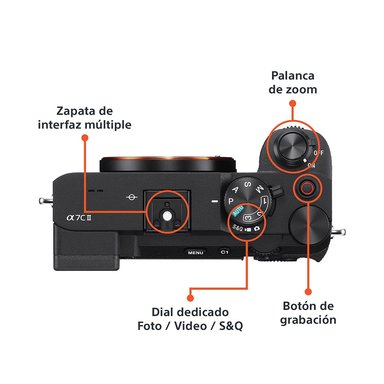 SONY CÁMARA ALPHA ILCE-7CM2 FULL FRAME MIRRORLESS - 3