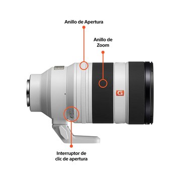 SONY LENTE ZOOM TELEOBJETIVO G MASTER SEL50150GM - 6