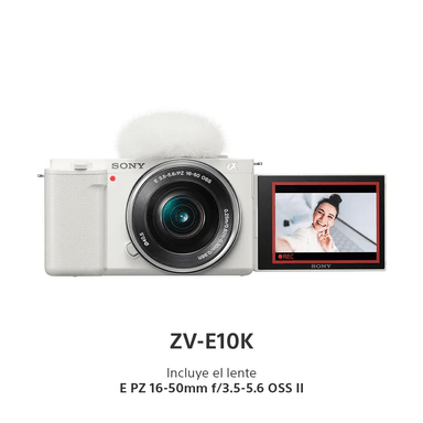 SONY ALPHA CÁMARA COMPACTA DIGITAL MIRRORLESS ZV-E10K - 2