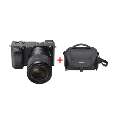 SONY CÁMARA ALPHA ILCE-6400M + MALETÍN LCS-U21 DE REGALO - 1