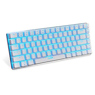 TECLADO MECÁNICO PARA JUEGOS CON CABLE USB DE METAL INTERRUPTOR AZUL MECÁNICO TECLADO PARA JUEGOS DE ORDENADOR - 2