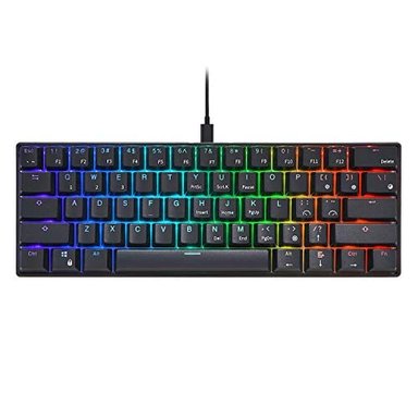 TECLADO RK ROYAL KLUDGE COLOR NEGRO ILUMINACIÓN - 1
