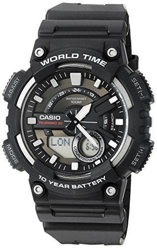 RELOJ ANALÓGICO PARA HOMBRE DE CUARZO Y DIGITAL AEQ110W-1AV S MARCA CASIO. - 1