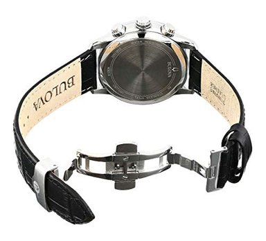 RELOJ BULOVA HOMBRE 96B310 CRONÓGRAFO CAJA NEGRO ACERO INOXIDABLE - 4