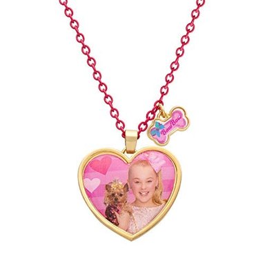 COLLAR GLOBAL SHOPEX JOJO SIWA Y ARCO ROSA PULSERA Y CORAZÓN MODA SET 406 + 2.3IN EXTENSIÓN MULTICOLOR MEDIANO - 2