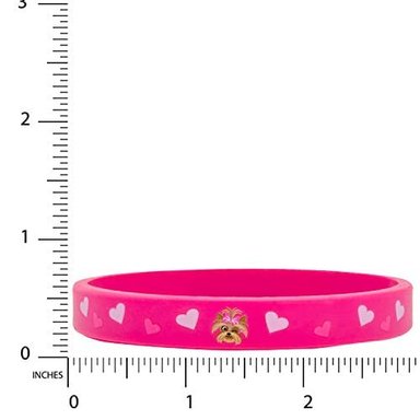 COLLAR GLOBAL SHOPEX JOJO SIWA Y ARCO ROSA PULSERA Y CORAZÓN MODA SET 406 + 2.3IN EXTENSIÓN MULTICOLOR MEDIANO - 4