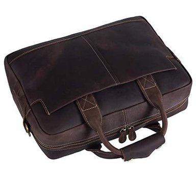 MALETÍN PARA HOMBRE POLARE GRUESO GRANO COMPLETO CUERO PARA PORTÁTILES DE 16'' SE ADAPTA A PORTÁTIL DE 15.6' - 2