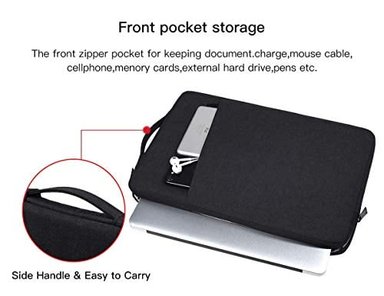 BOLSA DE TRANSPORTE GLOBAL SHOPEX PORTÁTIL DE 17.3' CON ASA PARA HP ENVY 17 17T/PAVILION 17/OMEN 17 ACER PREDATOR 17 DELL - 3