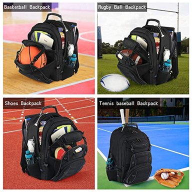 MOCHILA DE ORDENADOR PORTÁTIL 18.4 PARA HOMBRES MOCHILA EXTRA GRANDE DE 55 L CON PUERTO DE CARGADOR USB APROBADO POR TSA - 5