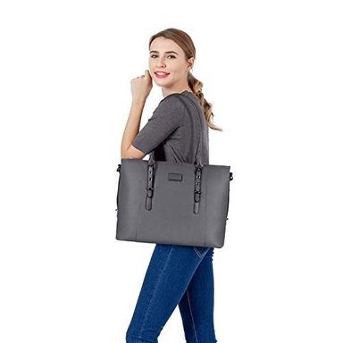BOLSO DE PIEL SINTÉTICA MOSISO PARA LAPTOP - 4