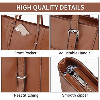 BOLSA DE MANO PARA ORDENADOR VASCHY - PORTÁTIL DE 15.6' - 4