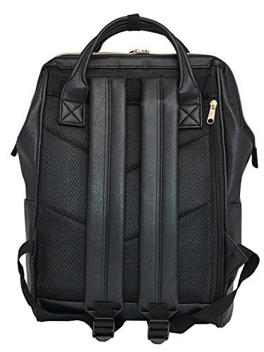 MOCHILA DE CUERO GLOBAL SHOPEX KAHYKEE - CON COMPARTIMENTO PARA LAPTOP IDEAL PARA VIAJES ESCUELA PARA MUJERES Y HOMBRES - 2